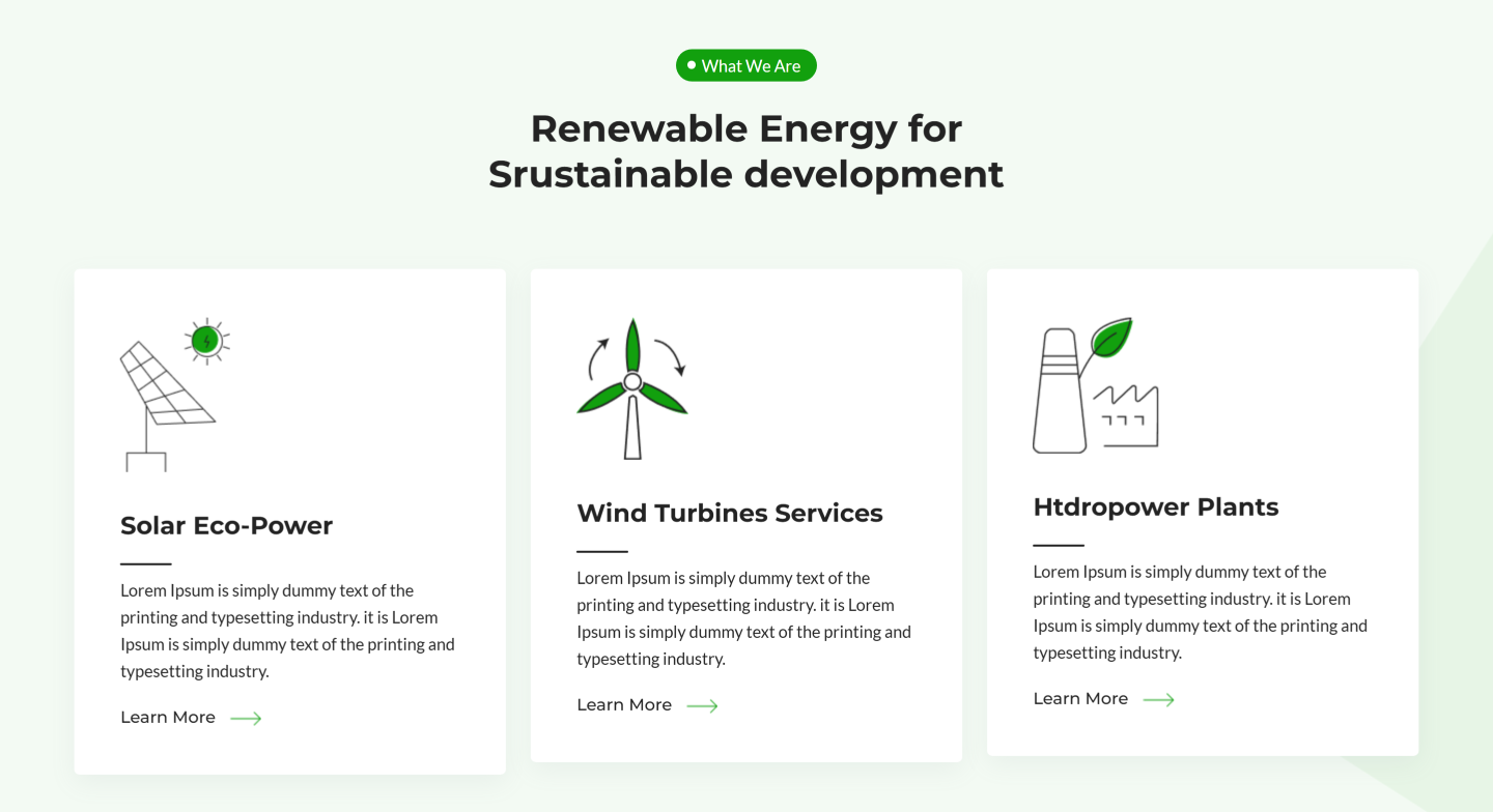 Renewable Energy
